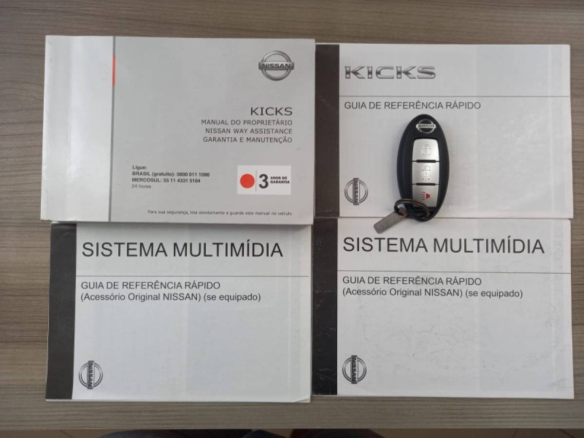 NISSAN - KICKS - 2019/2019 - Vermelha - R$ 84.900,00